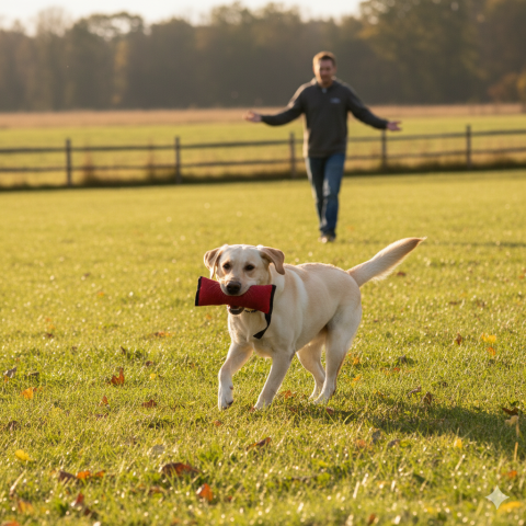 Why wont my dog bring the dummy back ?